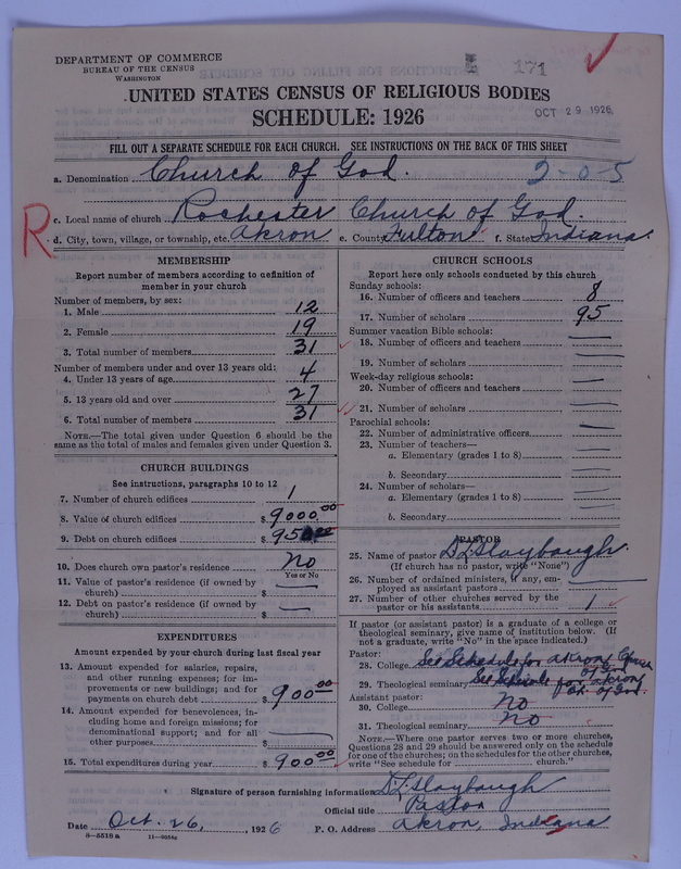 Scan of Church of God (Headquarters, Anderson, Ind.): 171
