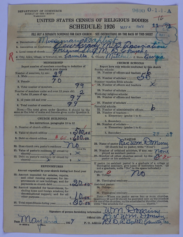 Scan of Negro Baptists: 9690