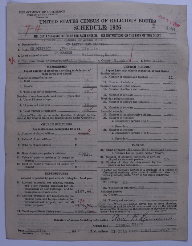 Scan of Reorganized Church of Jesus Christ of Latter Day Saints: 428
