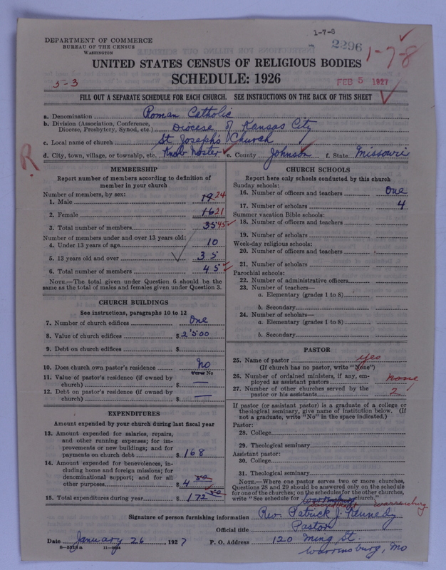 Scan of Roman Catholic Church: 2296