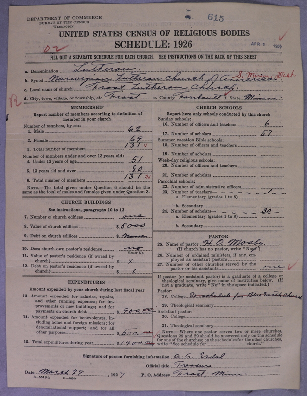 Scan of Norwegian Lutheran Church of America: 615