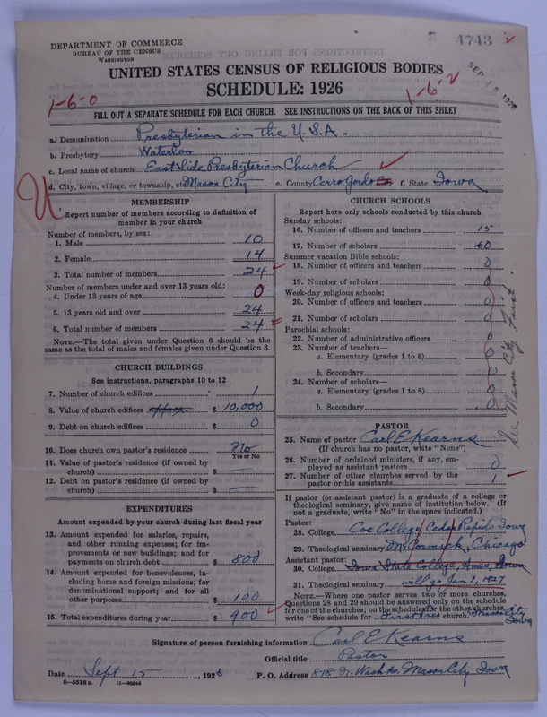Scan of Presbyterian Church in the United States of America: 4743
