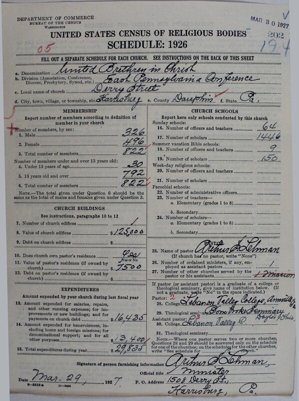 Scan of Church of the United Brethren in Christ: 202