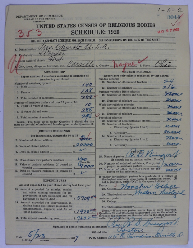 Scan of Presbyterian Church in the United States of America: 3044