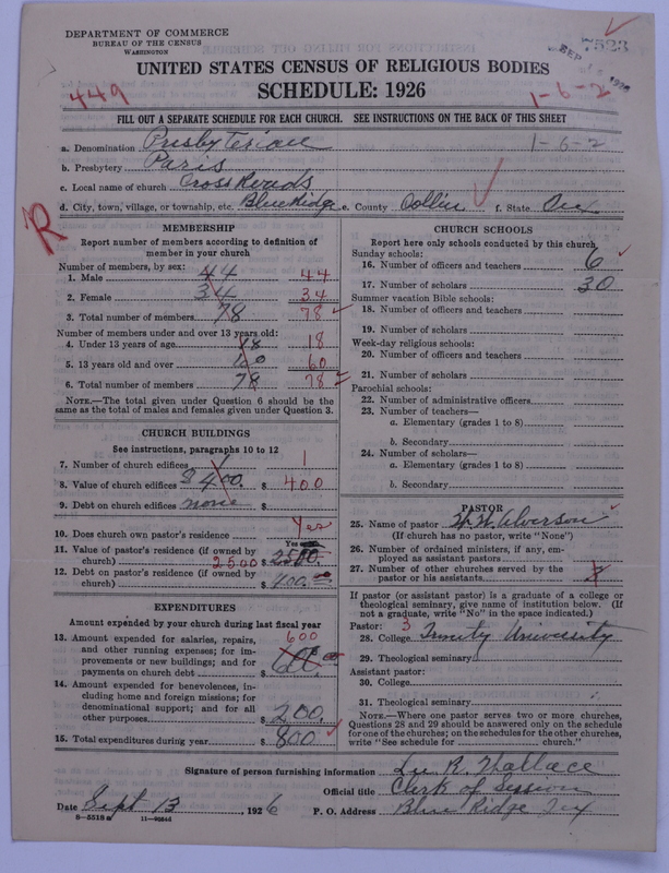Scan of Presbyterian Church in the United States: 7523