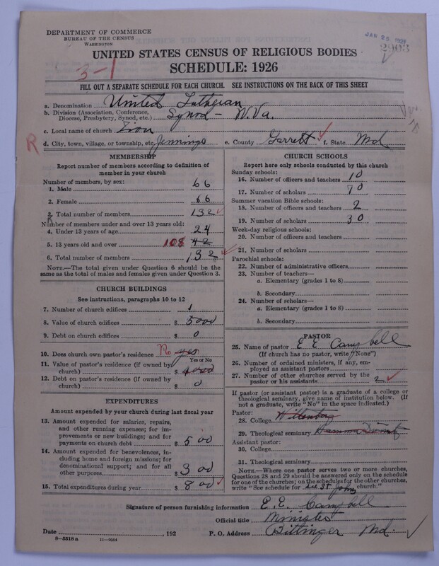 Scan of United Lutheran Church in America: 2903