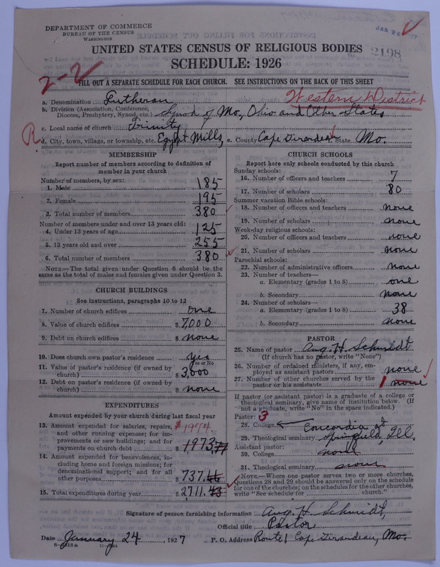 Scan of Evangelical Lutheran Synodical Conference of America: Evangelical Lutheran Synod of Missouri, Ohio, and Other States: 2198