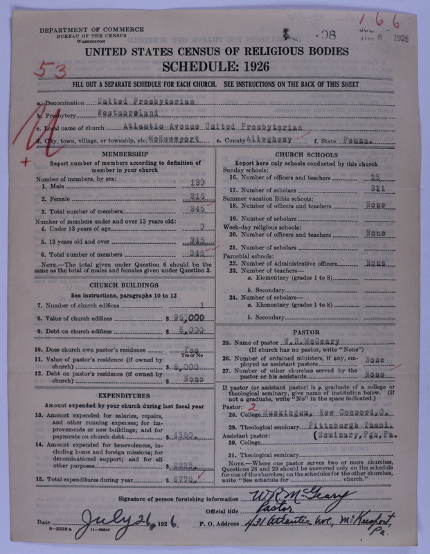 Scan of United Presbyterian Church of North America: 98