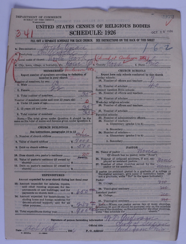 Scan of Presbyterian Church in the United States of America: 2972