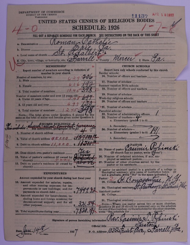 Scan of Roman Catholic Church: 11137