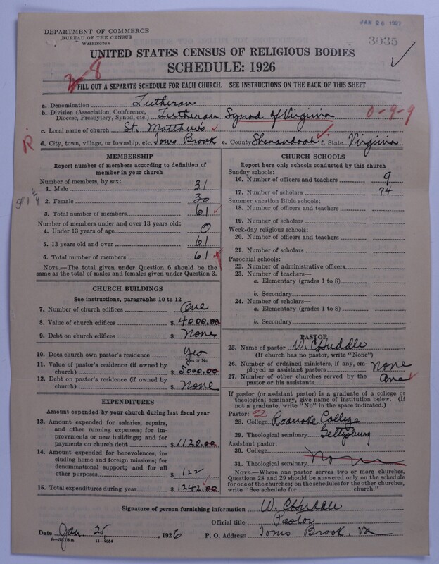 Scan of United Lutheran Church in America: 3035