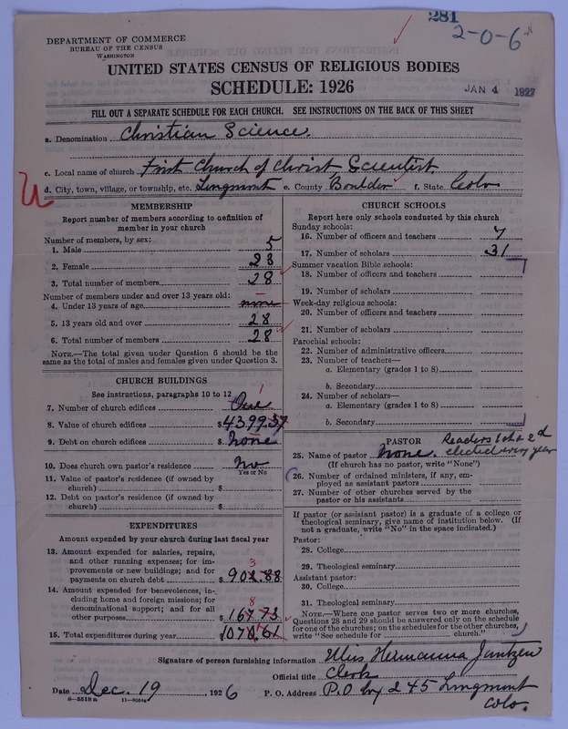 Scan of Church of Christ, Scientist: 281