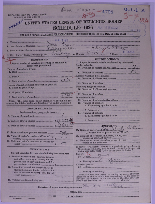 Scan of Negro Baptists: 4798