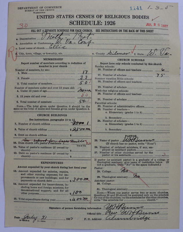 Scan of Methodist Protestant Church: 1141
