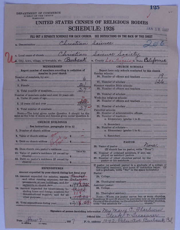 Scan of Church of Christ, Scientist: 125