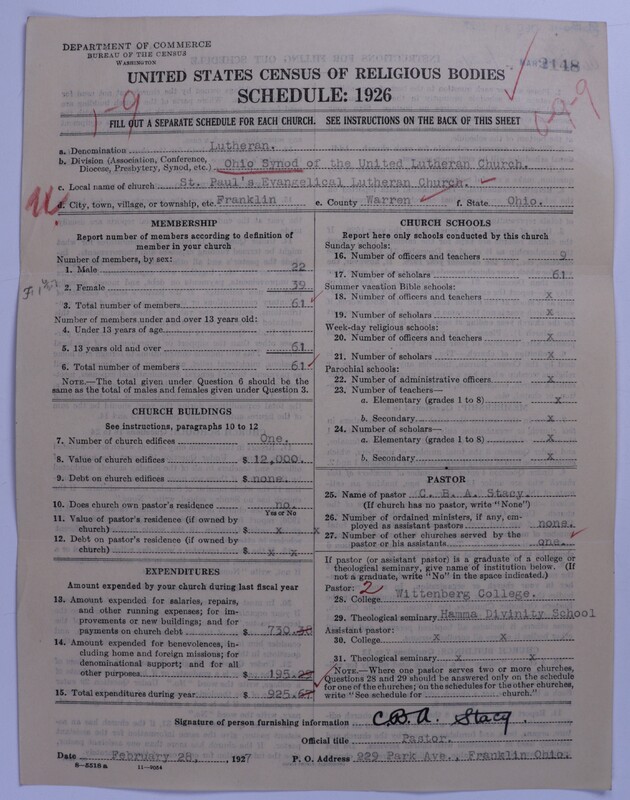Scan of United Lutheran Church in America: 2148