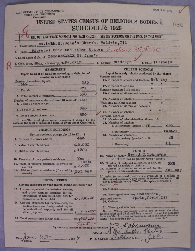 Scan of Evangelical Lutheran Synodical Conference of America: Evangelical Lutheran Synod of Missouri, Ohio, and Other States: 882