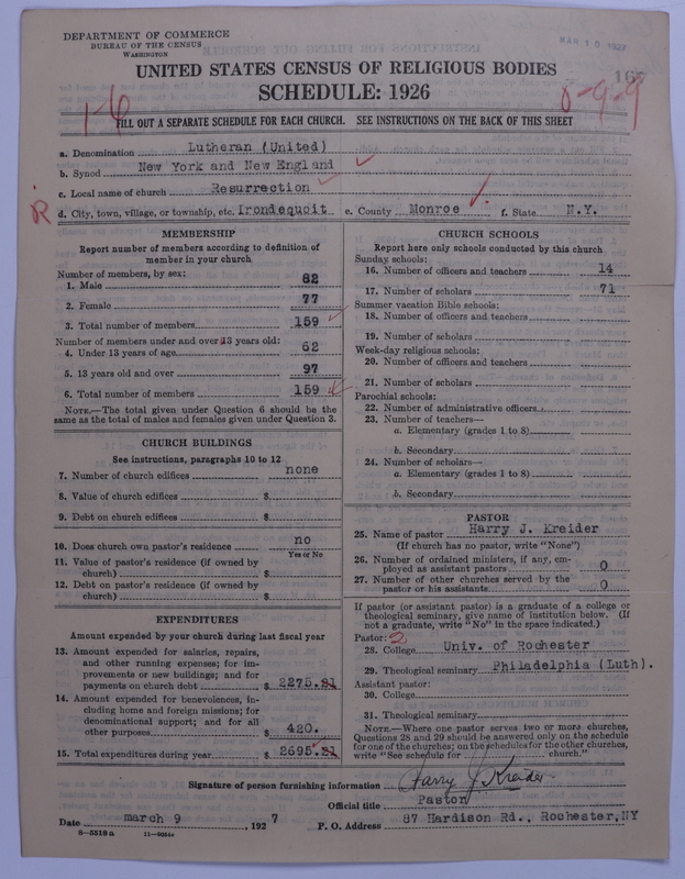 Scan of United Lutheran Church in America: 167
