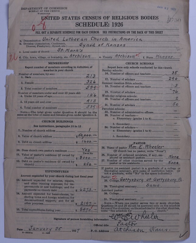 Scan of United Lutheran Church in America: 2750