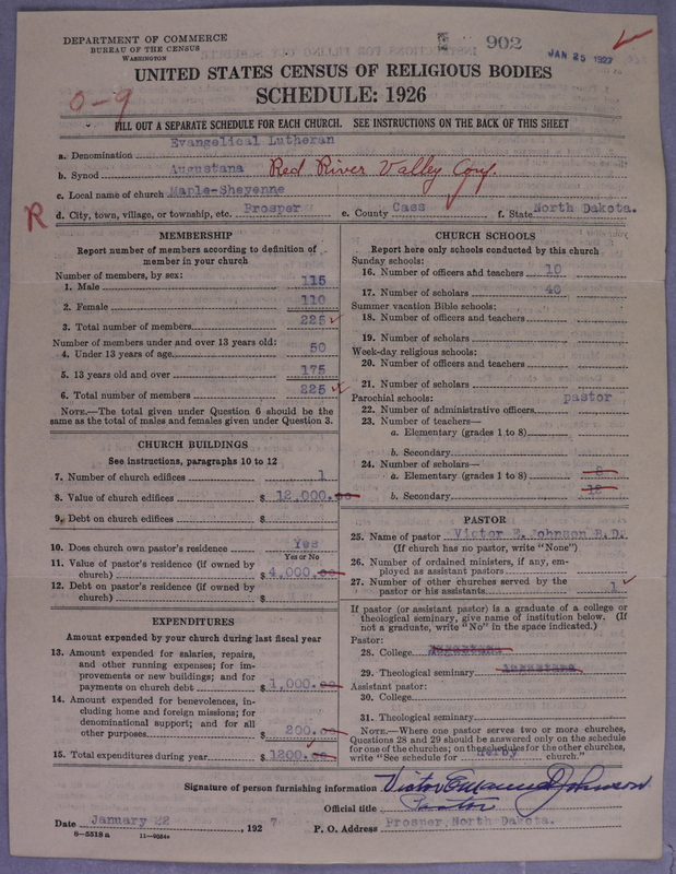 Scan of Evangelical Lutheran Augustana Synod of North America: 902