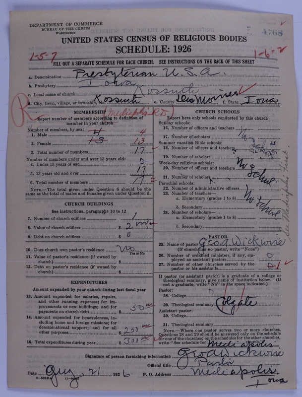 Scan of Presbyterian Church in the United States of America: 4768