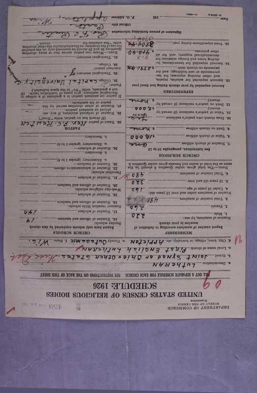 Scan of Synod of the Reformed Presbyterian Church of North America: 459
