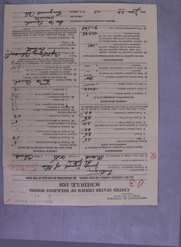 Scan of Synod of the Reformed Presbyterian Church of North America: 815