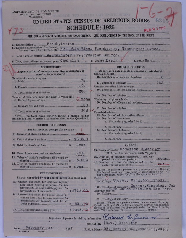 Scan of Presbyterian Church in the United States of America: 8345