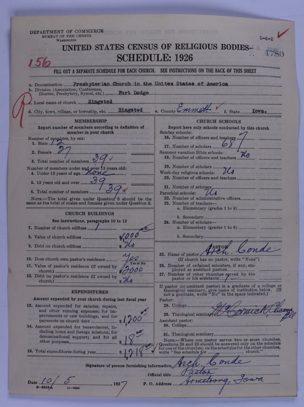 Scan of Presbyterian Church in the United States of America: 4780
