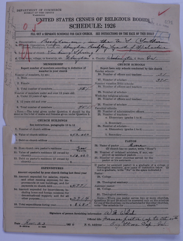 Scan of Presbyterian Church in the United States: 491
