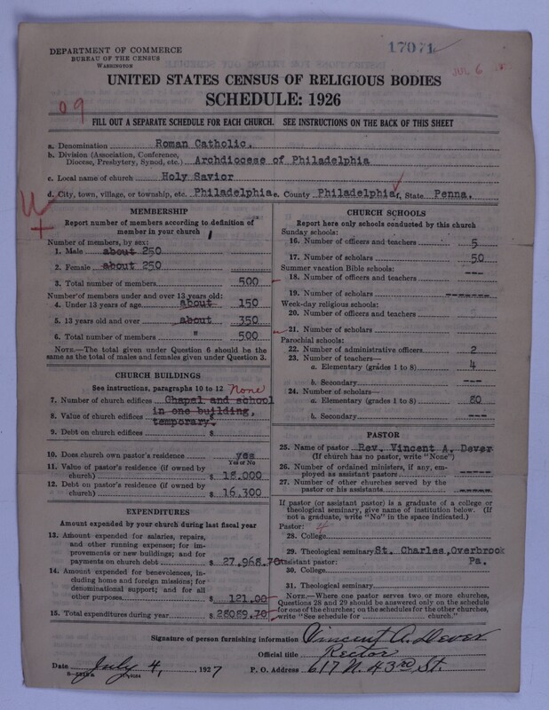 Scan of Roman Catholic Church: 17071