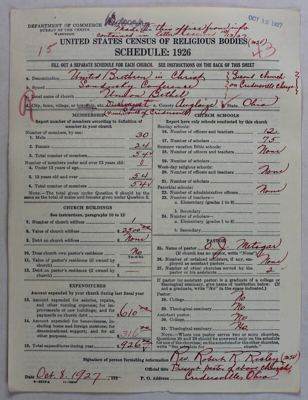 Scan of Church of the United Brethren in Christ (Old Constitution): 43