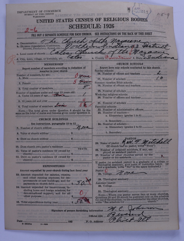 Scan of Church of the Nazarene: 211