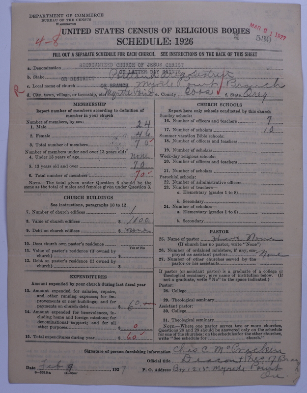 Scan of Reorganized Church of Jesus Christ of Latter Day Saints: 530