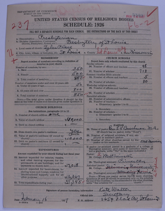Scan of Presbyterian Church in the United States of America: 5340