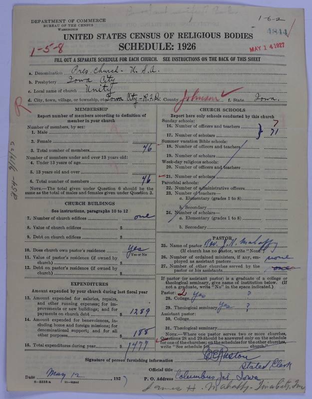 Scan of Presbyterian Church in the United States of America: 4844