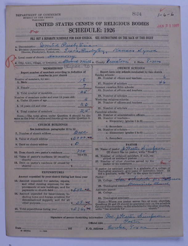 Scan of United Presbyterian Church of North America: 824