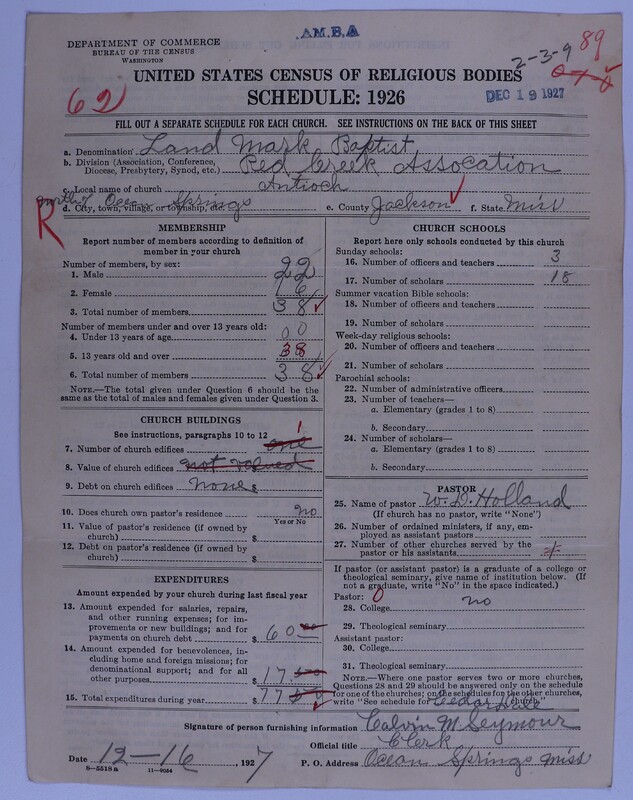 Scan of Landmark Baptist of America: 89