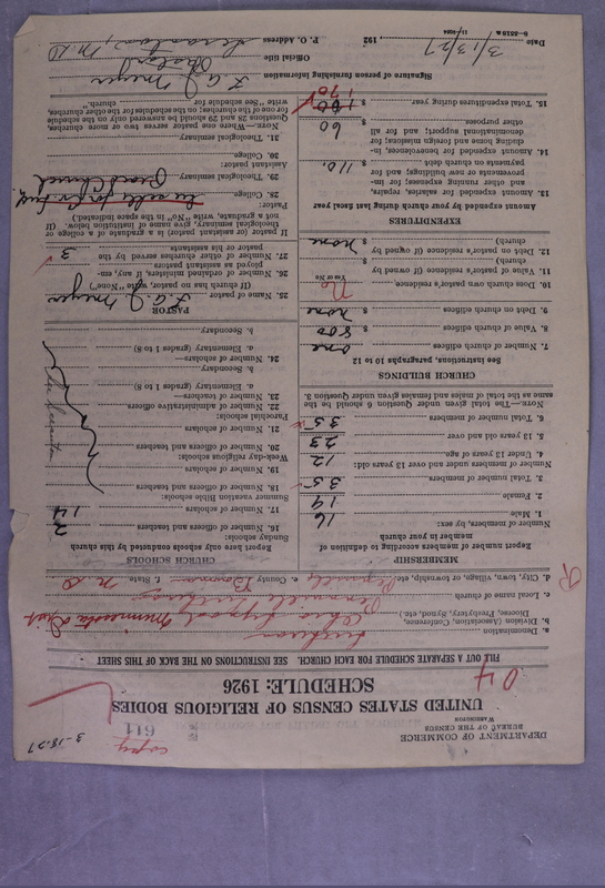Scan of Synod of the Reformed Presbyterian Church of North America: 611