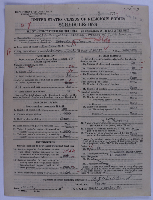 Scan of Swedish Evangelical Mission Covenant of America: 279