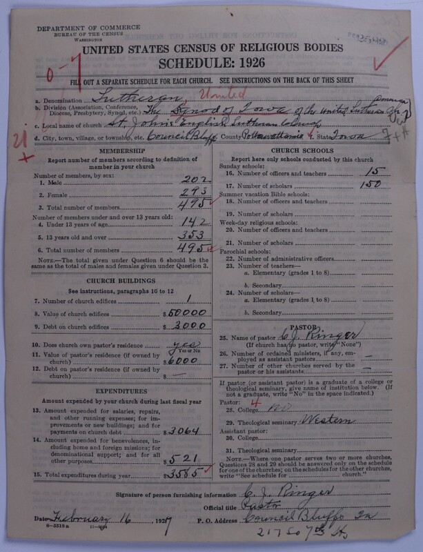 Scan of United Lutheran Church in America: 2582