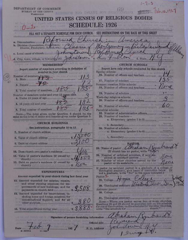 Scan of Reformed Church in America: 69