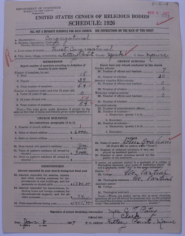 Scan of Congregational Churches: 231