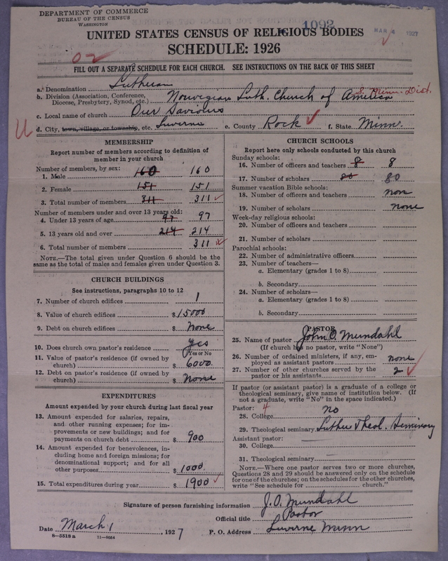 Scan of Norwegian Lutheran Church of America: 1092
