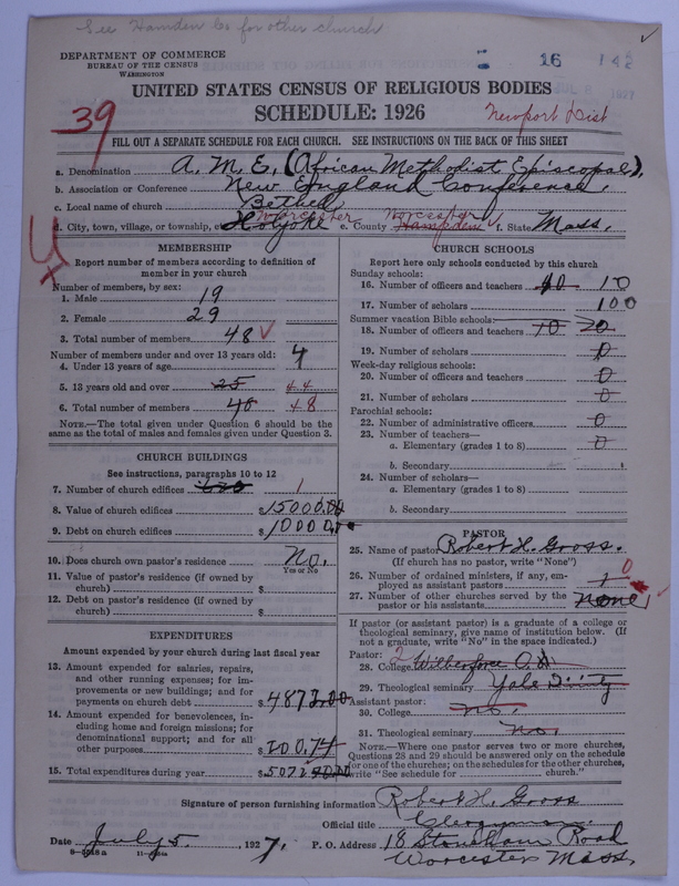 Scan of African Methodist Episcopal Church: 16