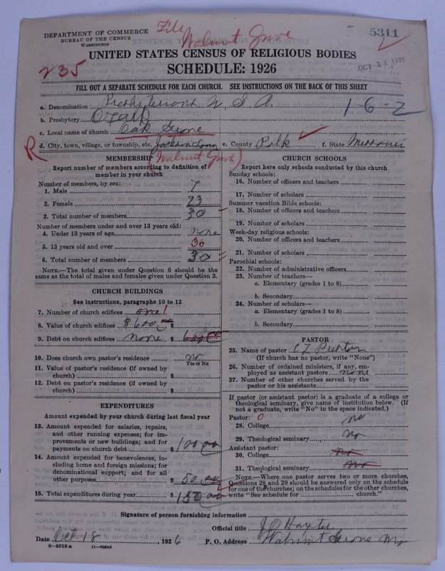 Scan of Presbyterian Church in the United States of America: 5311