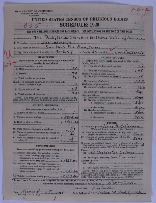 Scan of Presbyterian Church in the United States of America: 8570