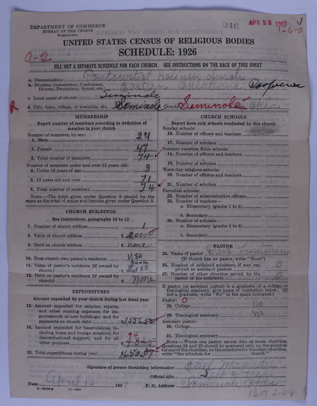 Scan of Pentecostal Holiness Church: 246