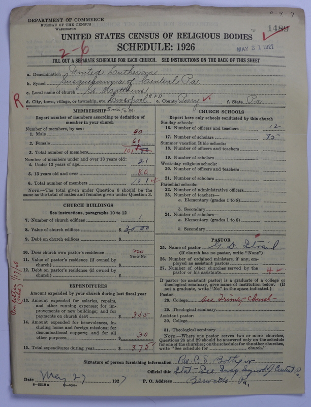 Scan of United Lutheran Church in America: 1489