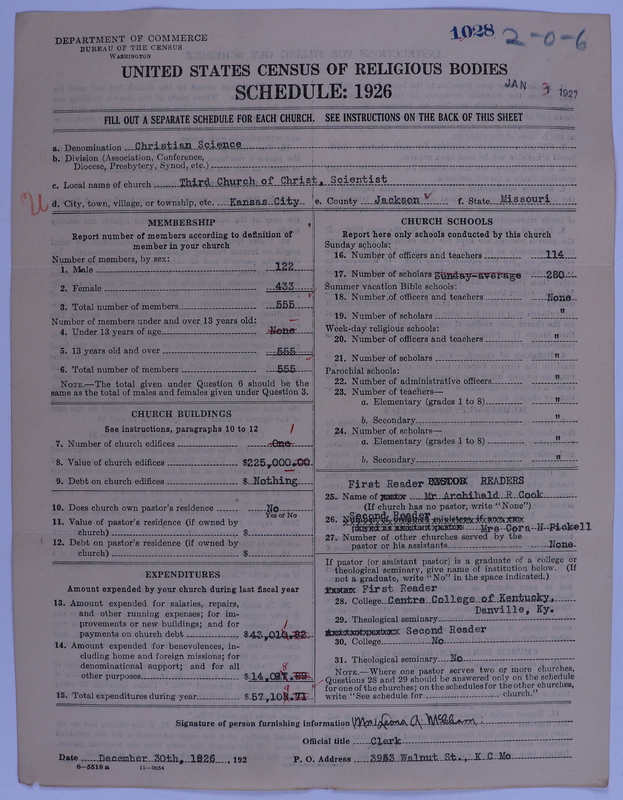 Scan of Church of Christ, Scientist: 1028